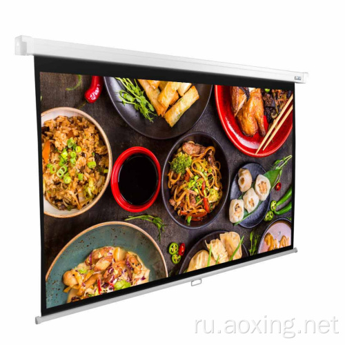 Home Theatre Roll Up Matt Cinema Projector Screen